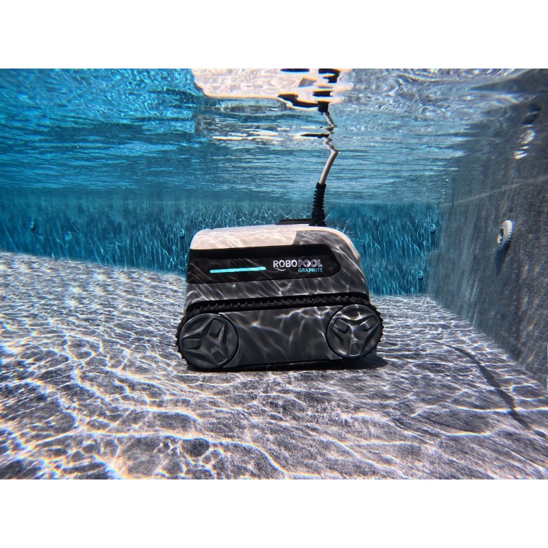 Robot piscine Graphite - fond & parois - 4x8 m max Robot piscine Graphite - fond & parois - 4x8 m max