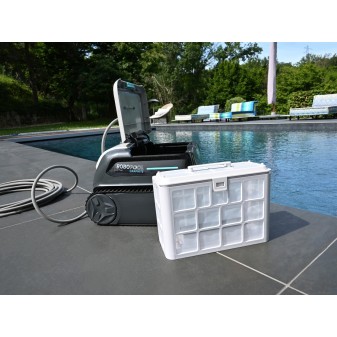 Robot piscine Graphite - fond & parois - 4x8 m max Robot piscine Graphite - fond & parois - 4x8 m max