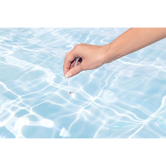 25 bandelettes de test d'eau salée