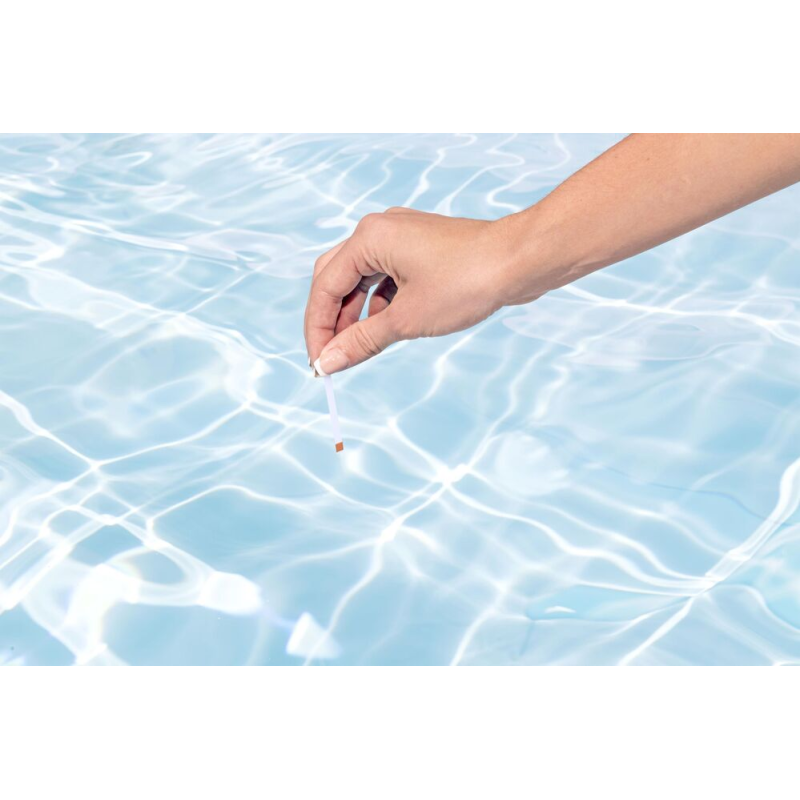 25 bandelettes de test d'eau salée