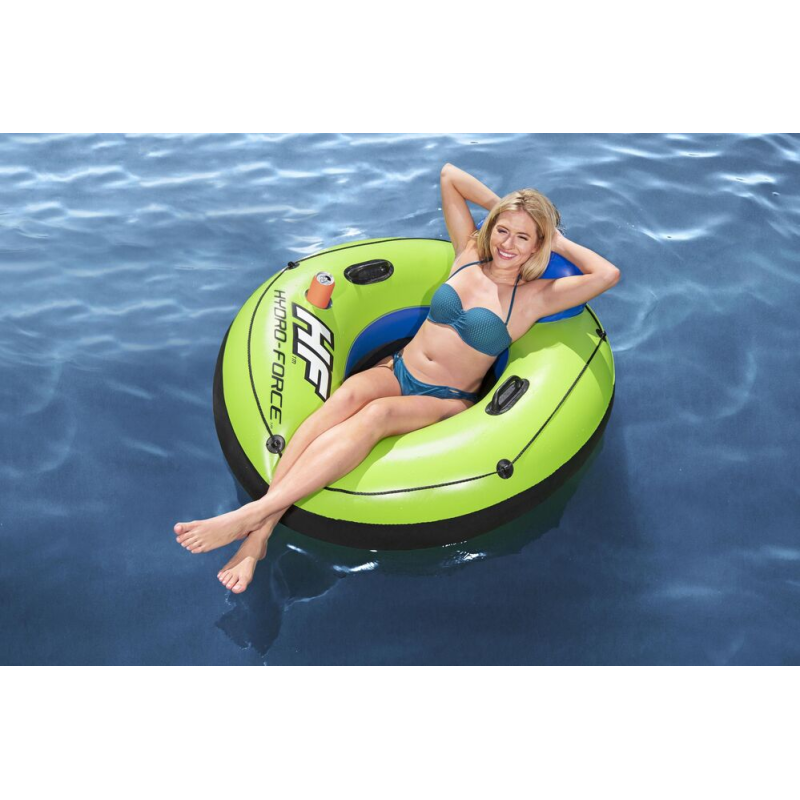 Bouée gonflable ronde Whitecap Rider 106x45cm Inflata-Shield