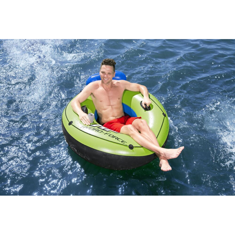 Bouée gonflable ronde Whitecap Rider 106x45cm Inflata-Shield