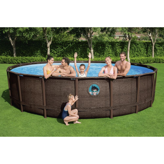 Piscine hors sol ronde 549x122cm SwimVista Series Piscine hors sol ronde 549x122cm SwimVista Series