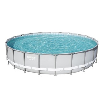 Piscine Tubulaire Ronde Bestway Power Steel 671x132 Grise