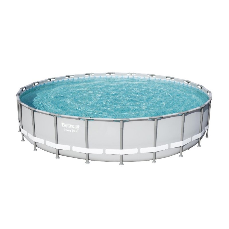 Piscine hors sol ronde Power Steel – 6,71 m x 1,32 m Piscine hors sol ronde Power Steel – 6,71 m x 1,32 m