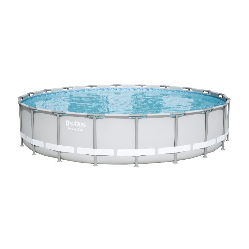 Piscine tubulaire ronde 610 x 122 cm Power Steel