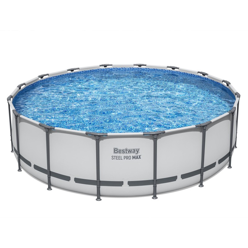 Piscine hors sol ronde 488 x 122 cm Steel Pro Max
