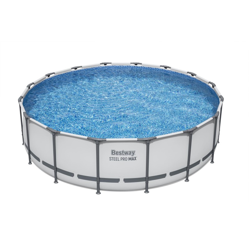 Piscine hors sol ronde 488 x 122 cm Steel Pro Max