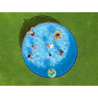 Piscine Tubulaire Ronde Bestway APX 365 549x132 Gris Foncé