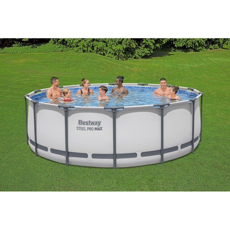 Piscine hors sol ronde Steel Pro Max 427 x 122 cm