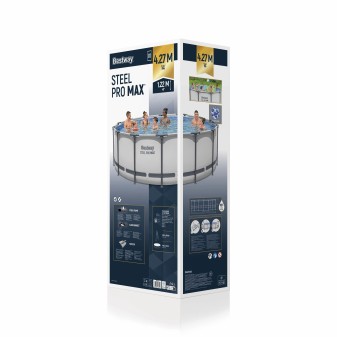 Piscine hors sol ronde Steel Pro Max 427 x 122 cm