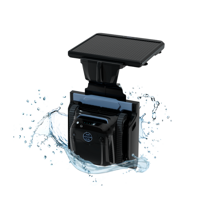 Robot piscine Aqualys à énergie solaire - nettoie fond, parois et ligne d'eau Robot piscine Aqualys à énergie solaire - nettoie fond, parois et ligne d'eau