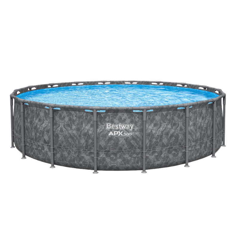 Piscine Tubulaire Ronde Bestway Power Steel APX 610x132
