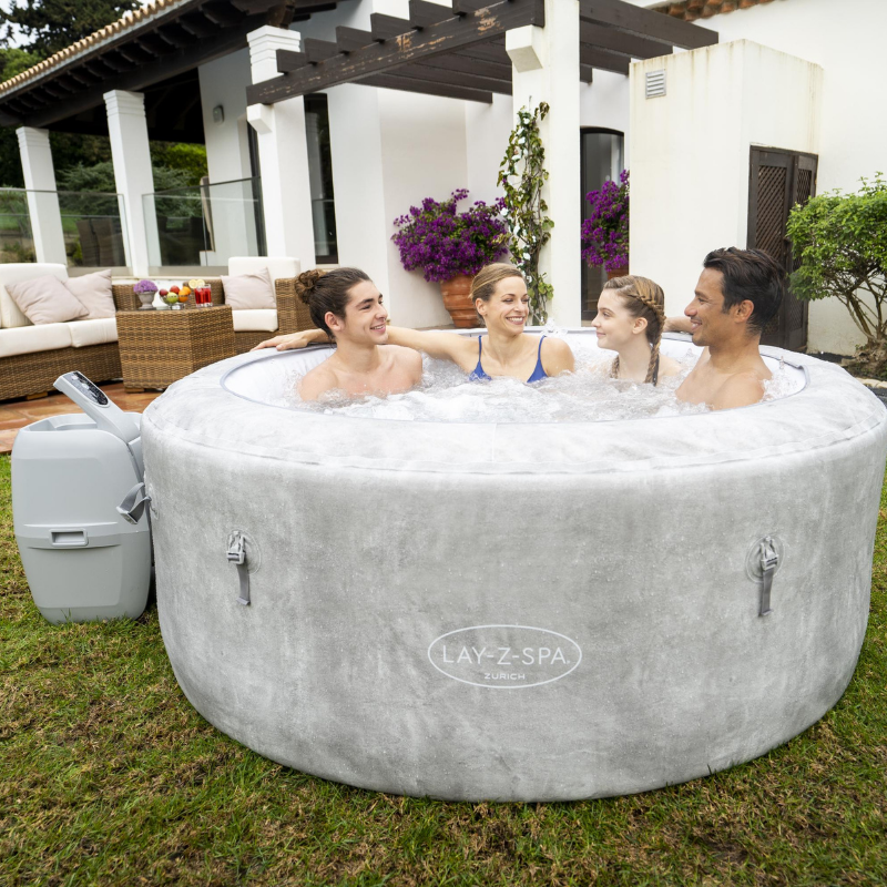Spa gonflable rond Lay-Z-Spa Zurich Airjet 2-4 personnes