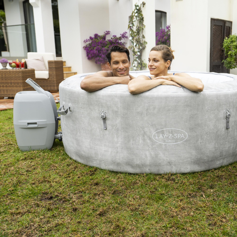 Spa gonflable rond Lay-Z-Spa Zurich Airjet 2-4 personnes