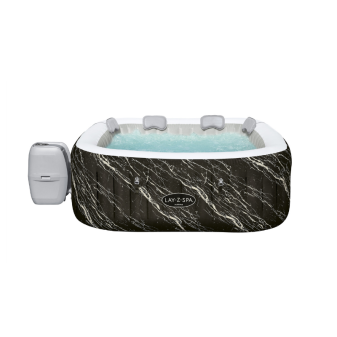 Spa gonflable carré Lay-Z-Spa Hawaii Smart Luxe AirJet 4-6 personnes WIFI Bestway
