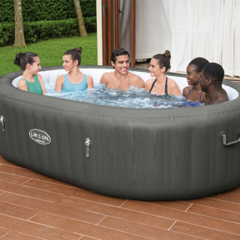 Spa gonflable ovale Lay-Z-Spa Mauritius Airjet 5-7 personnes