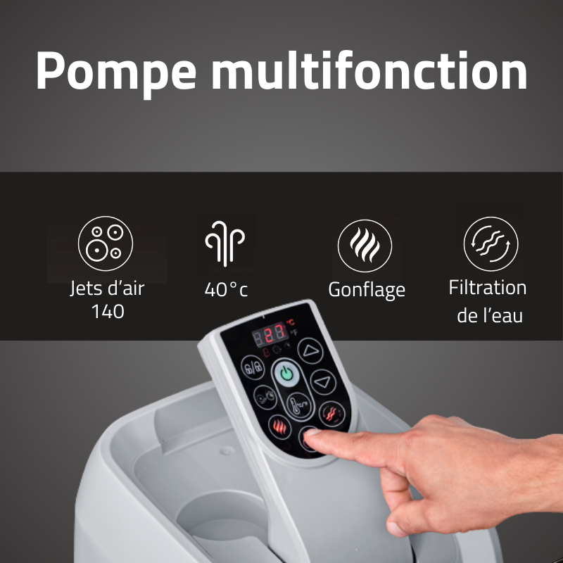 Spa gonflable rond Lay-Z-Spa Baja Airjet 2-4 personnes