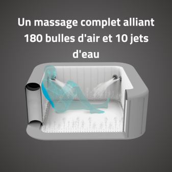 Spa gonflable carré Lay-Z-Spa San Francisco 5-7 places WIFI Bestway