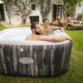 Spa gonflable carré 4-6 places Lay-Z-Spa Majorca Hydrojet