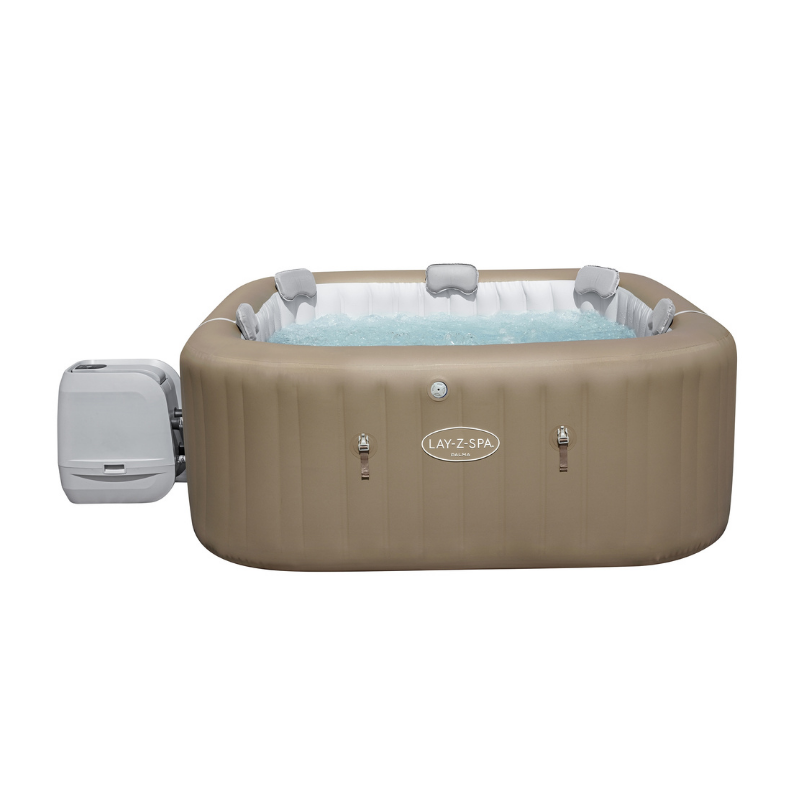 Spa gonflable carré Lay-Z-Spa Palma Hydrojet Pro 5-7 personnes