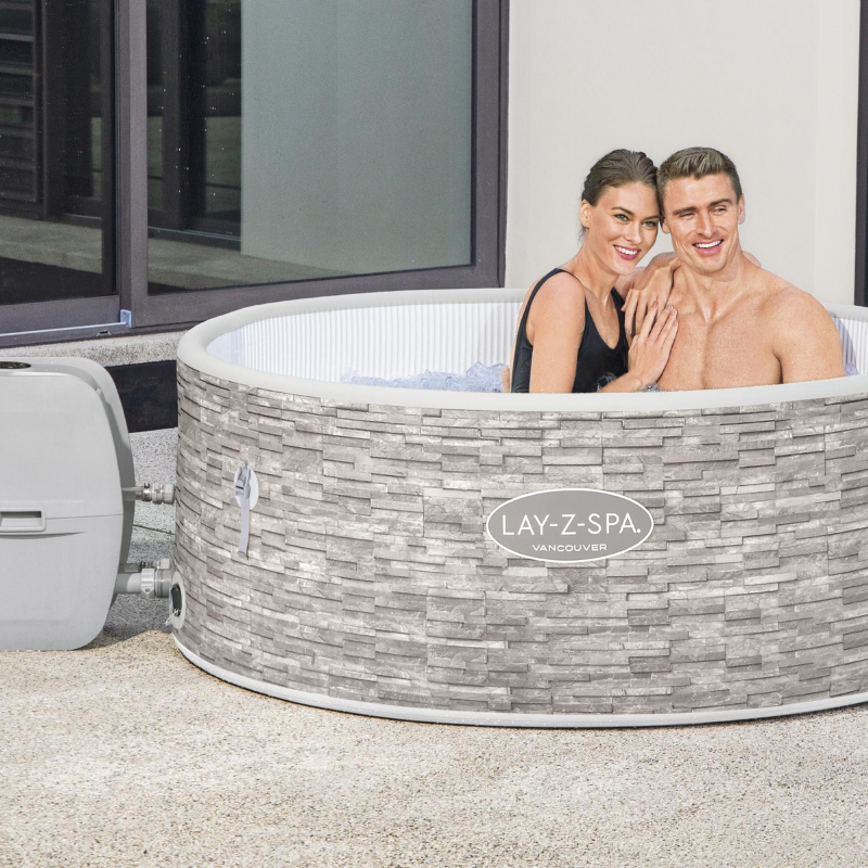 Spa gonflable rond Lay-Z-Spa Vancouver Airjet Plus 3-5 personnes
