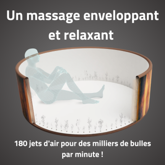 Spa gonflable rond Lay-Z-Spa Helsinki AirJet 5-7 personnes WIFI Bestway
