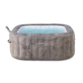 Spa gonflable carré Lay-Z-Spa Rome Smart AirJet EnergySense 4-6 places WIFI Bestway