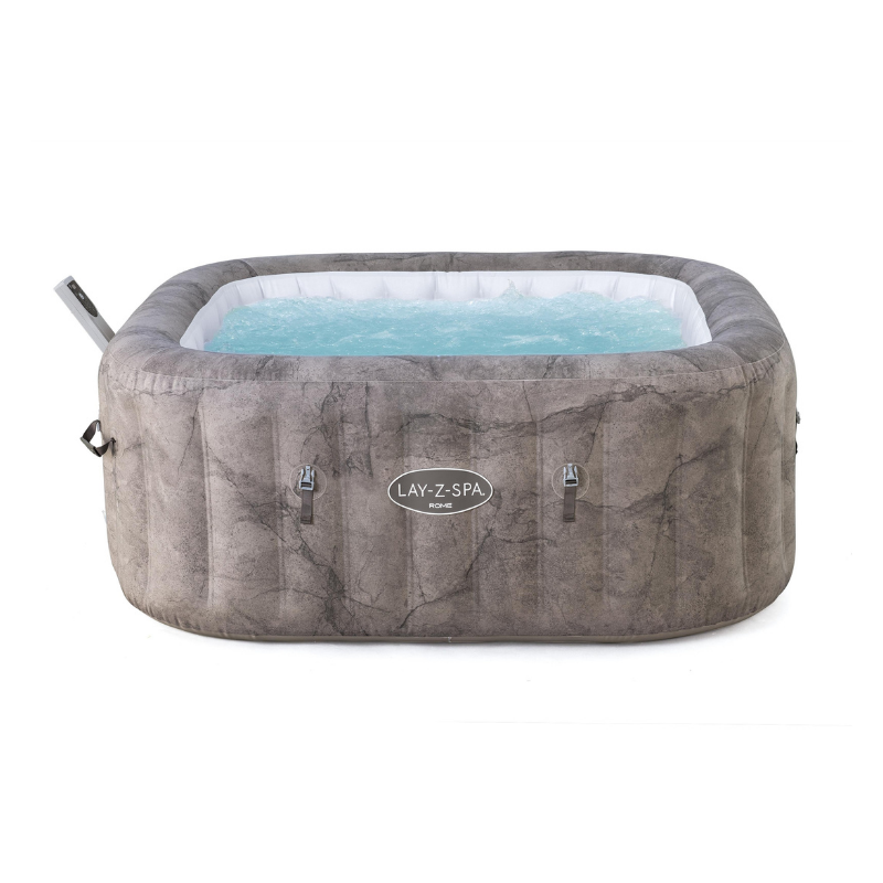 Spa gonflable carré Lay-Z-Spa Rome Smart AirJet EnergySense 4-6 places WIFI Bestway