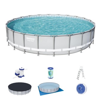 Piscine tubulaire ronde 671 x 132 cm Power Steel Piscine tubulaire ronde 671 x 132 cm Power Steel