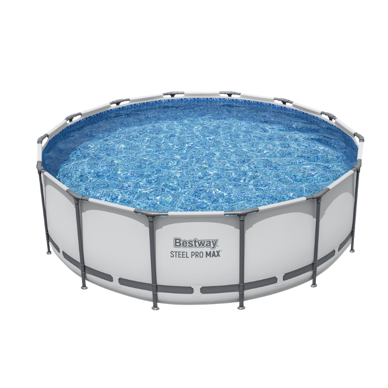 Piscine tubulaire ronde 427 x 122 cm Steel Pro Max sans accessoires Piscine tubulaire ronde 427 x 122 cm Steel Pro Max sans accessoires