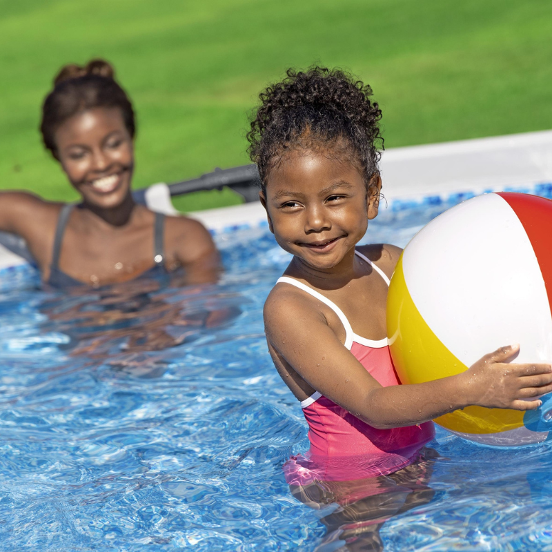 Piscine Tubulaire Ronde Bestway Steel Pro Max 305x76 Grise