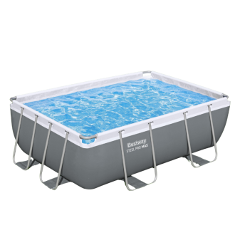 Piscine hors sol rectangle 282x196x84cm Steel Pro MAX