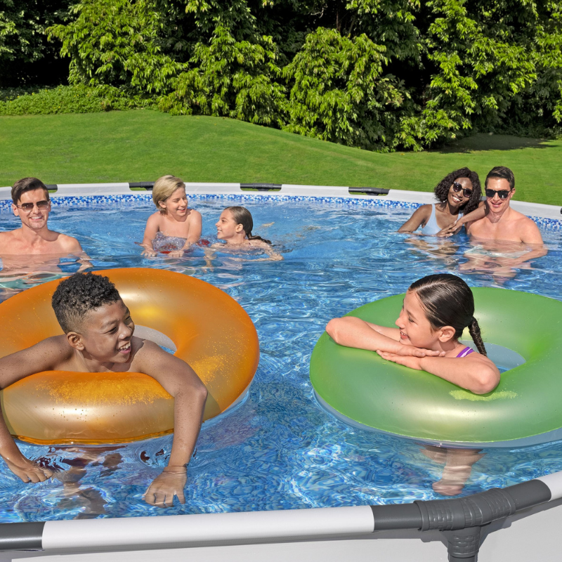 Piscine hors sol ronde 549x122cm Steel Pro MAX