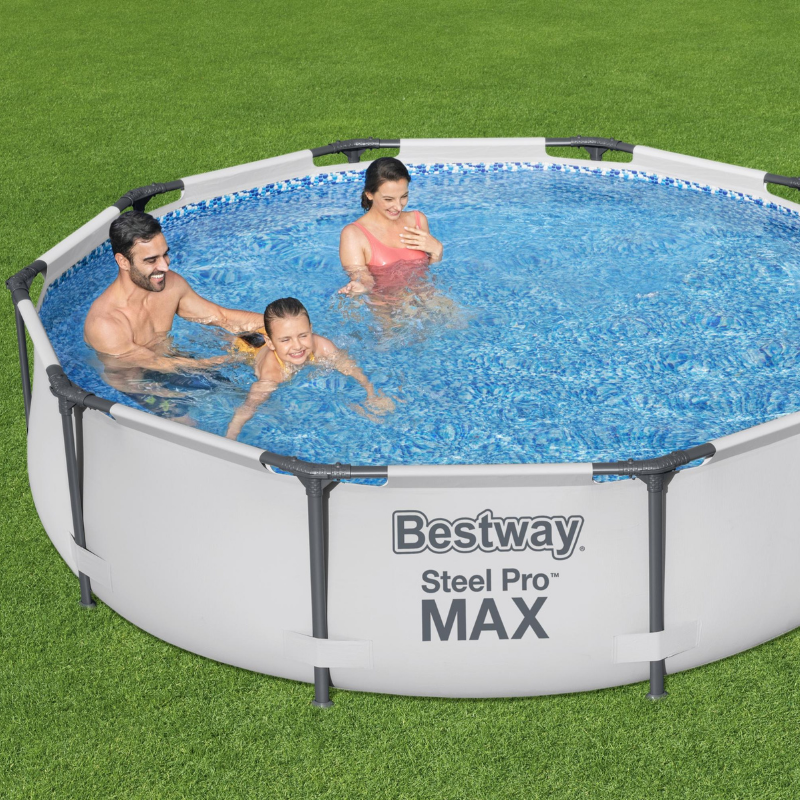 Piscine hors sol ronde Steel Pro Max 305x76cm
