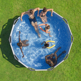 Piscine hors sol ronde Steel Pro Max 305x76cm