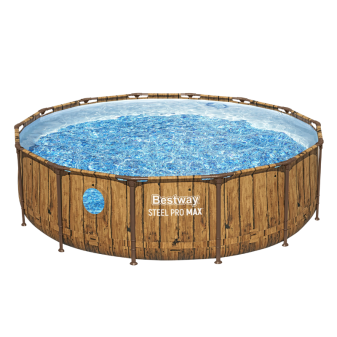 Piscine Tubulaire Ronde Bestway Steel Pro Max Splashview 427x107