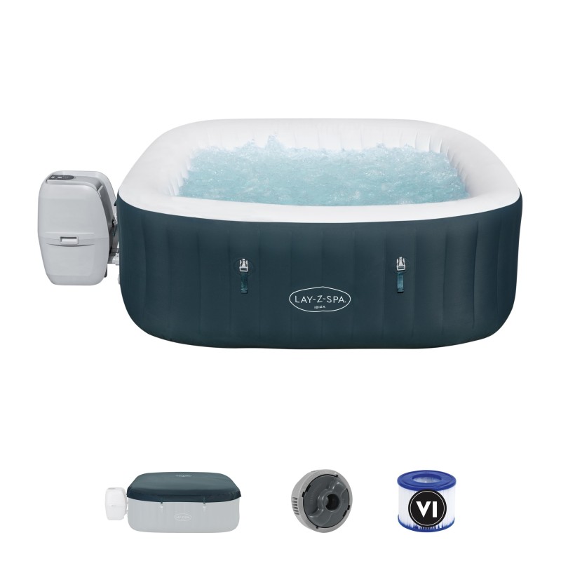 Spa gonflable rond Lay-Z-Spa Ibiza AirJet™ 4-6 personnes Spa gonflable rond Lay-Z-Spa Ibiza AirJet™ 4-6 personnes