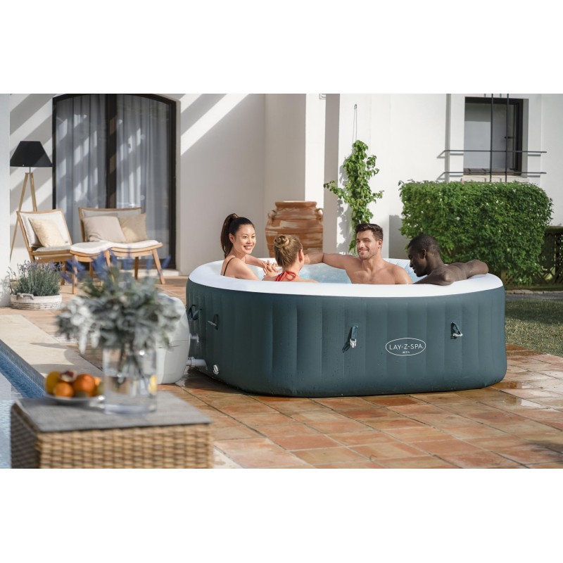 Spa gonflable rond Lay-Z-Spa Ibiza AirJet™ 4-6 personnes Spa gonflable rond Lay-Z-Spa Ibiza AirJet™ 4-6 personnes