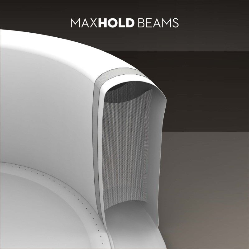 Spa gonflable rond Lay-Z-Spa Dominica HydroJet™ 4-6 personnes pilotage appli Spa gonflable rond Lay-Z-Spa Dominica HydroJet™ 4-6 personnes pilotage appli