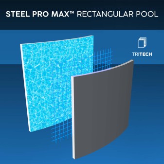 Piscine rectangulaire Steel Pro MAX™ 549x274x122 cm – Bestway