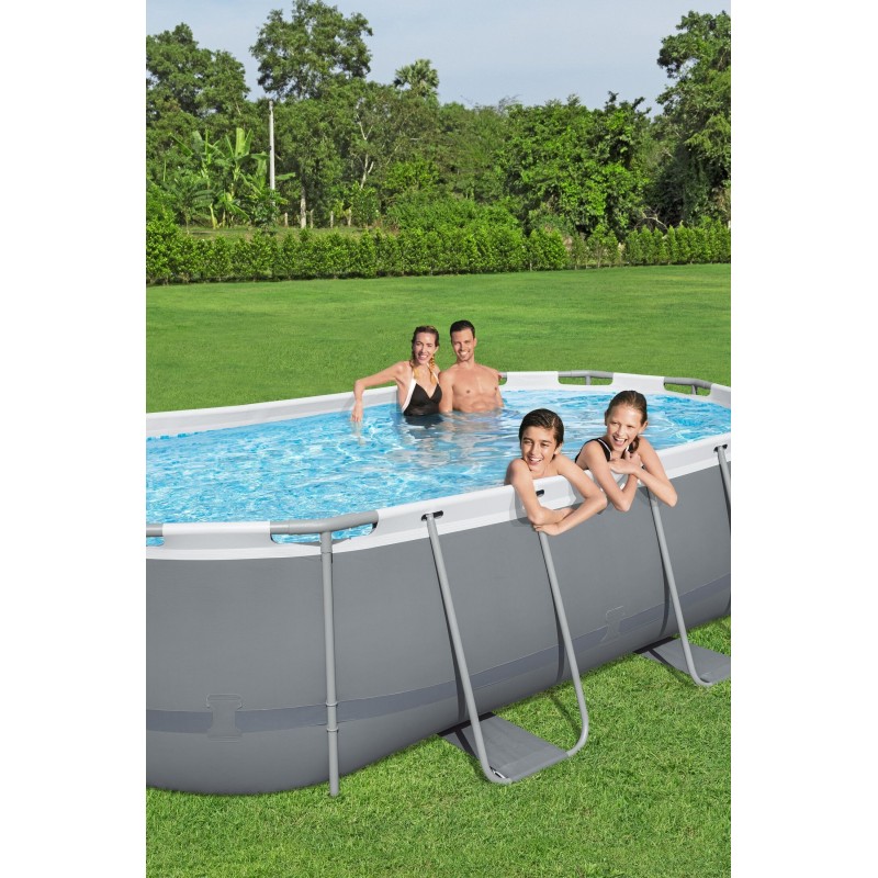 Piscine ovale Steel Pro MAX™ 427x250x100 cm – Bestway