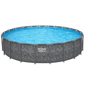 Piscine Tubulaire Ronde Bestway APX 365 671x132 Grise