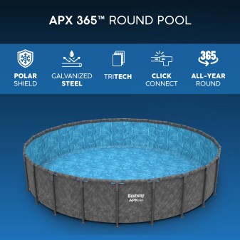 Piscine ronde APX 365™ 549x132 cm – Bestway