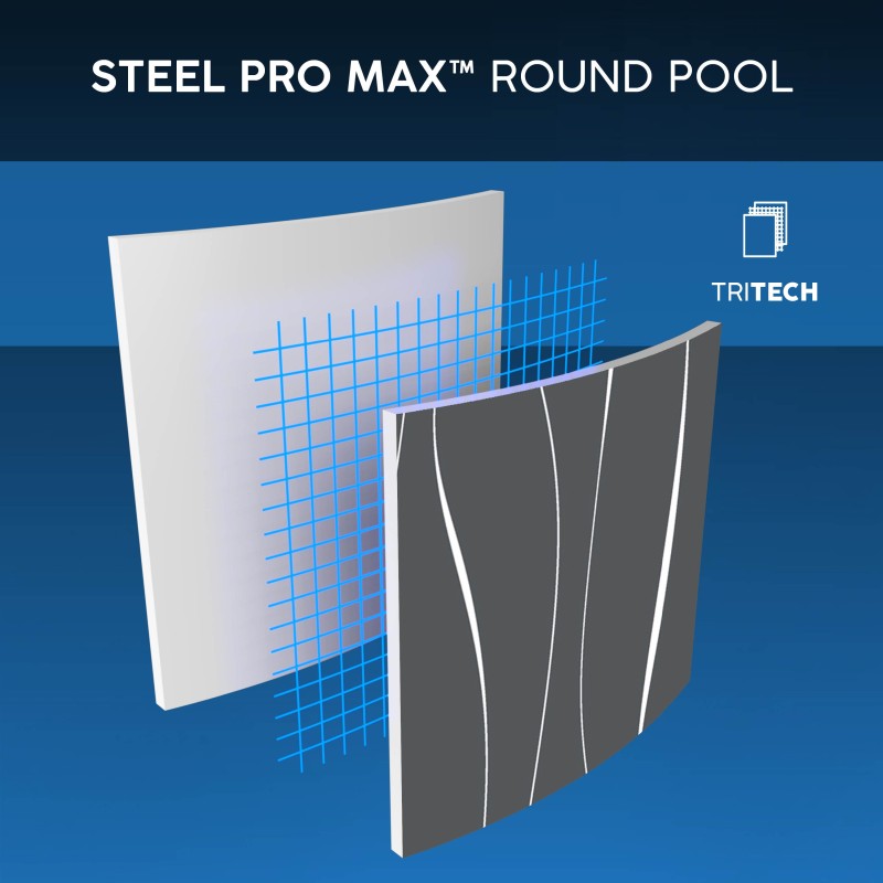 Piscine ronde Steel Pro MAX™ 457x107 cm – Bestway