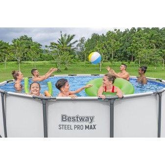 Piscine hors sol ronde Steel Pro MAX Solo Pool 396 x 122 cm Bestway