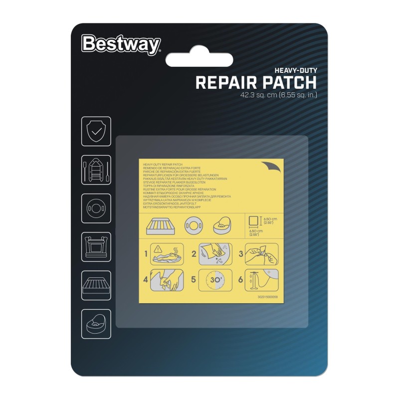 Patchs piscine Bestway – Lot de 10 Patchs piscine Bestway – Lot de 10