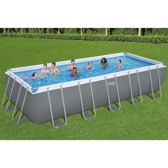 Piscine hors sol rectangulaire Steel Pro MAX  640 x 274 x 132 cm Bestway