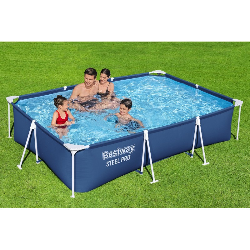 Piscine rectangulaire Steel Pro® 300x201x66 cm – Bestway