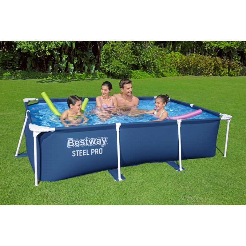 Piscine rectangulaire Steel Pro®  259x170x61 cm – Bestway